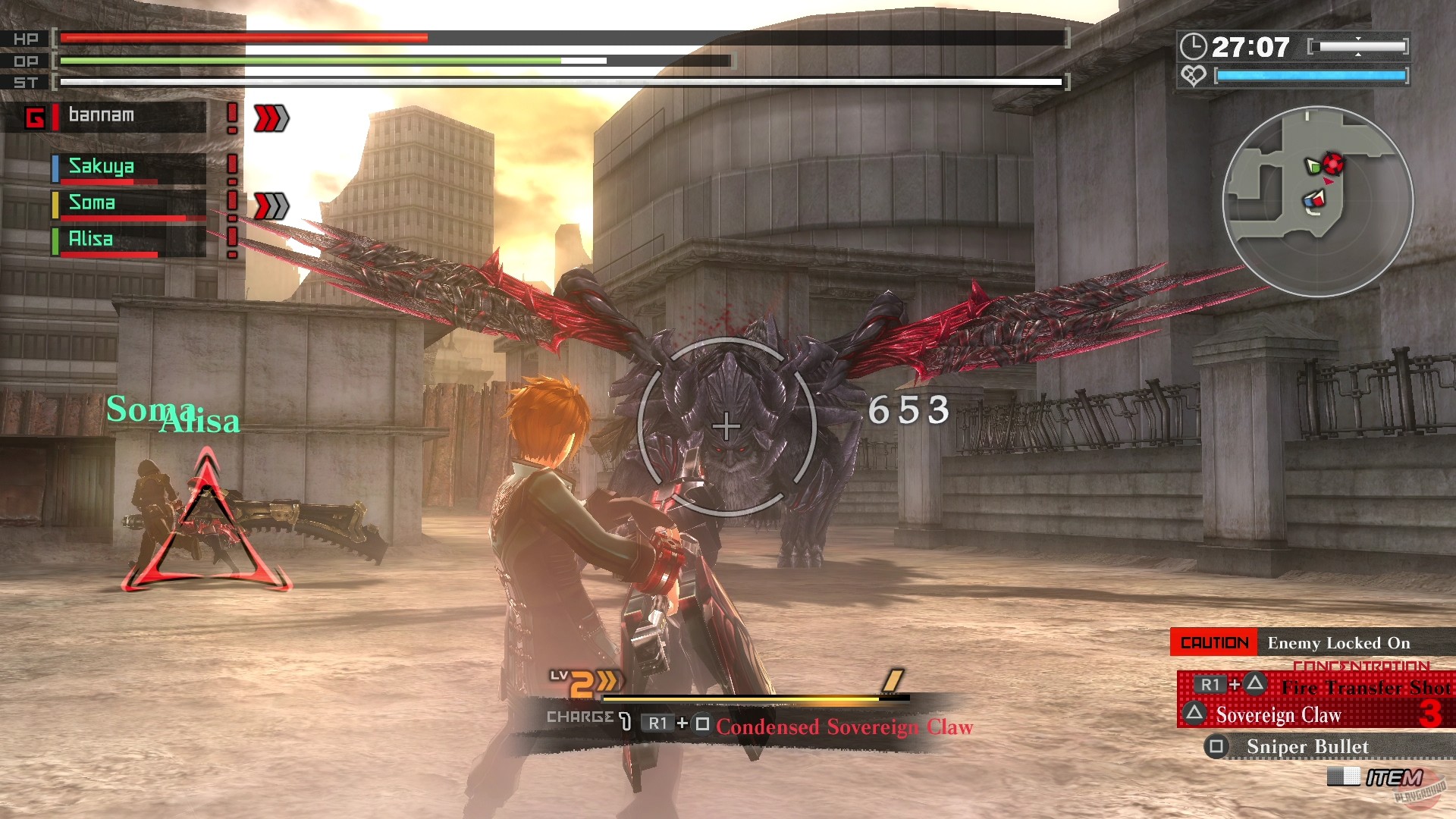 Скриншот из игры God Eater: Resurrection - 37