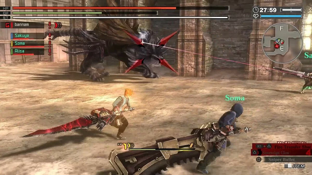 Скриншот из игры God Eater: Resurrection - 15