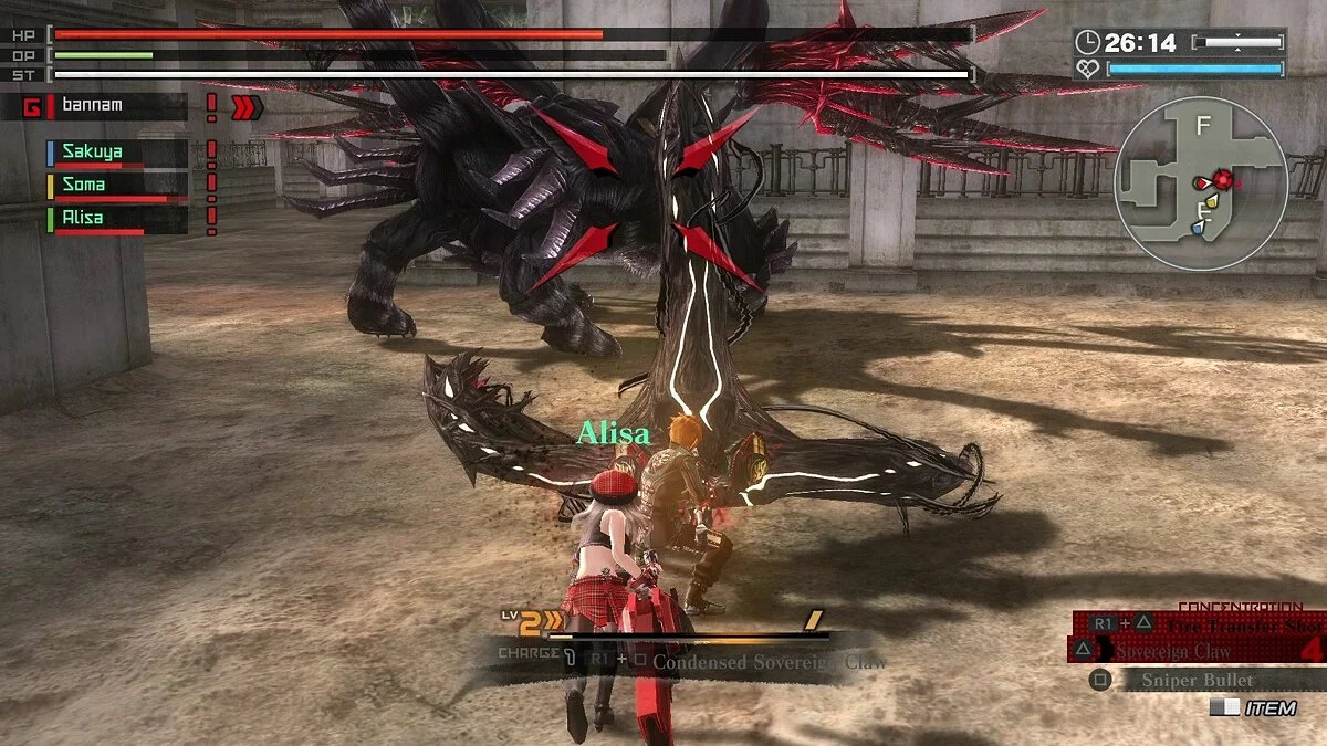 Скриншот из игры God Eater: Resurrection - 17