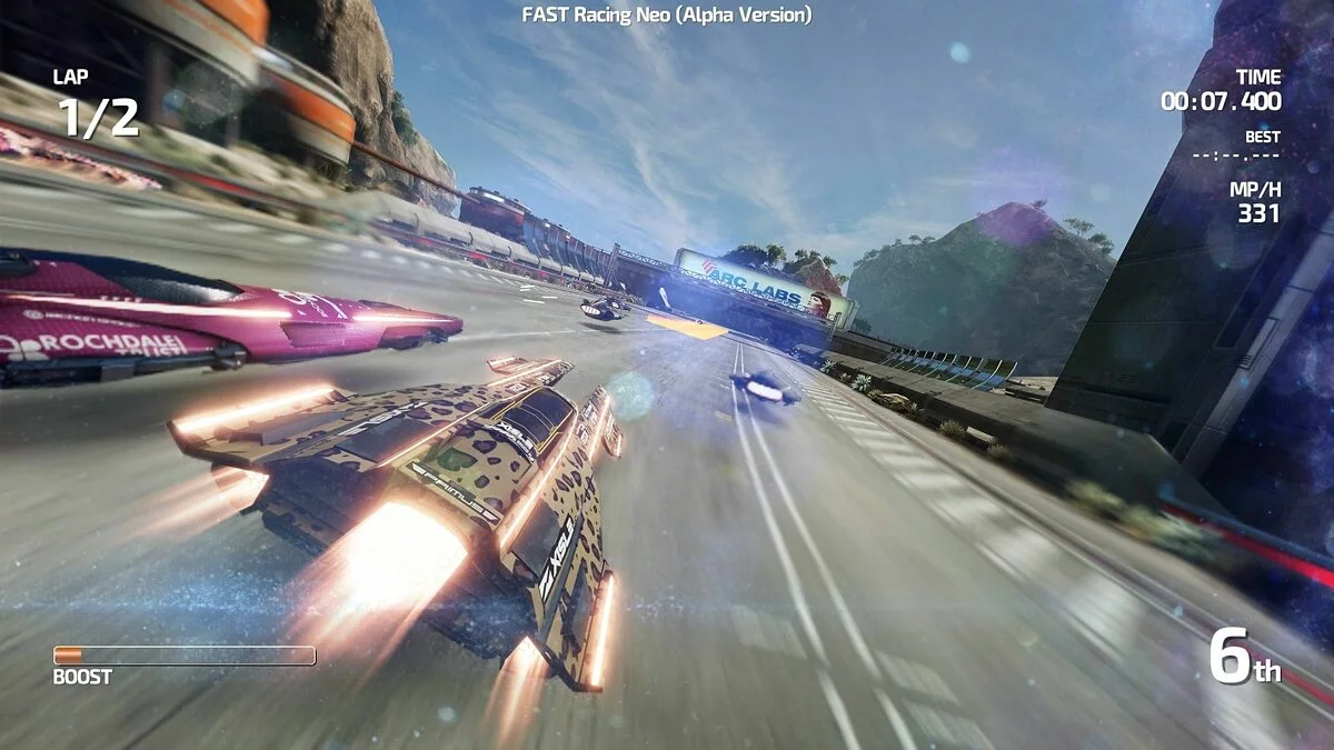 Скриншот из игры FAST Racing Neo - 18