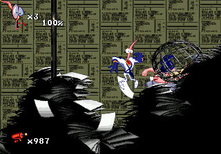 Скриншот из игры Earthworm Jim 2 - 13