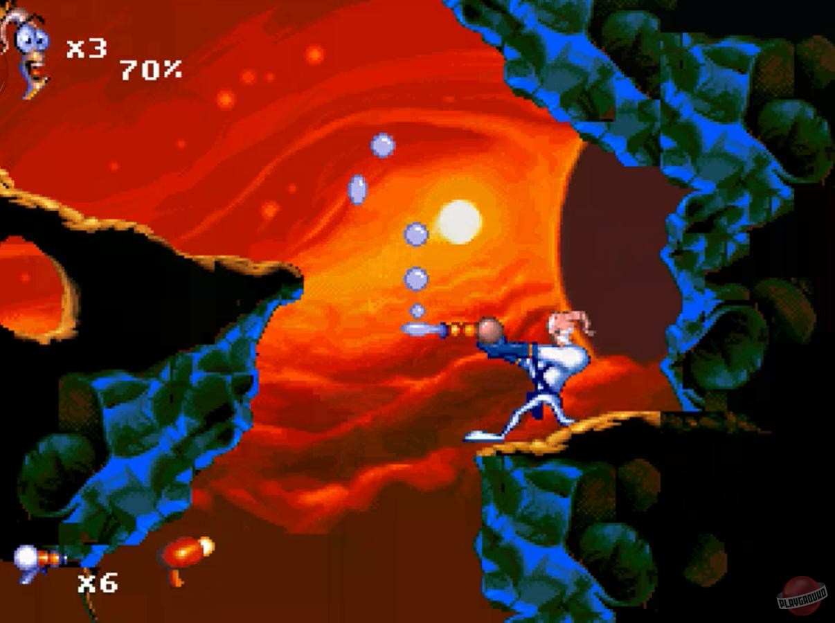 Скриншот из игры Earthworm Jim 2 - 16