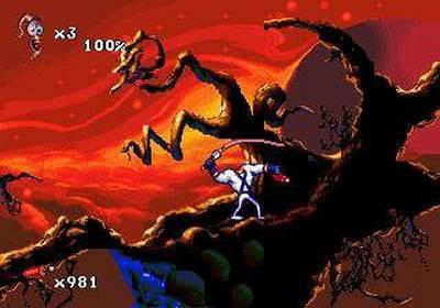 Скриншот из игры Earthworm Jim 2 - 12