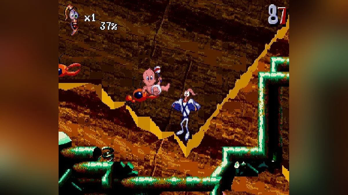 Скриншот из игры Earthworm Jim 2 - 25