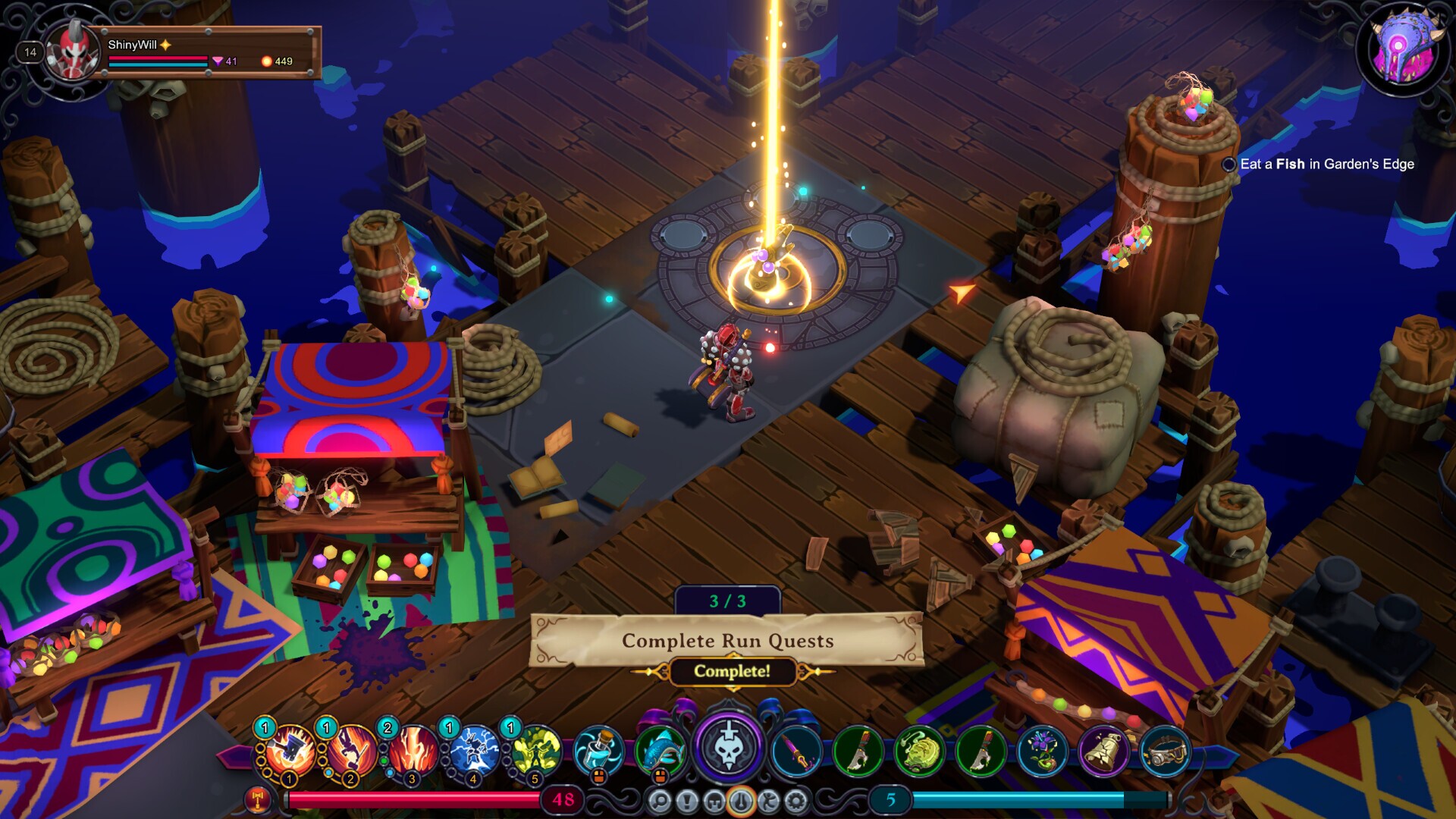 Скриншот из игры Inkbound - 11