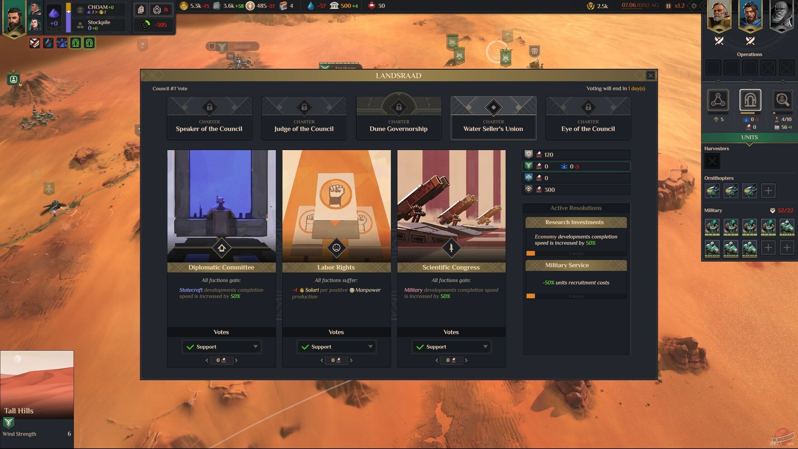 Скриншот из игры Dune: Spice Wars - 17