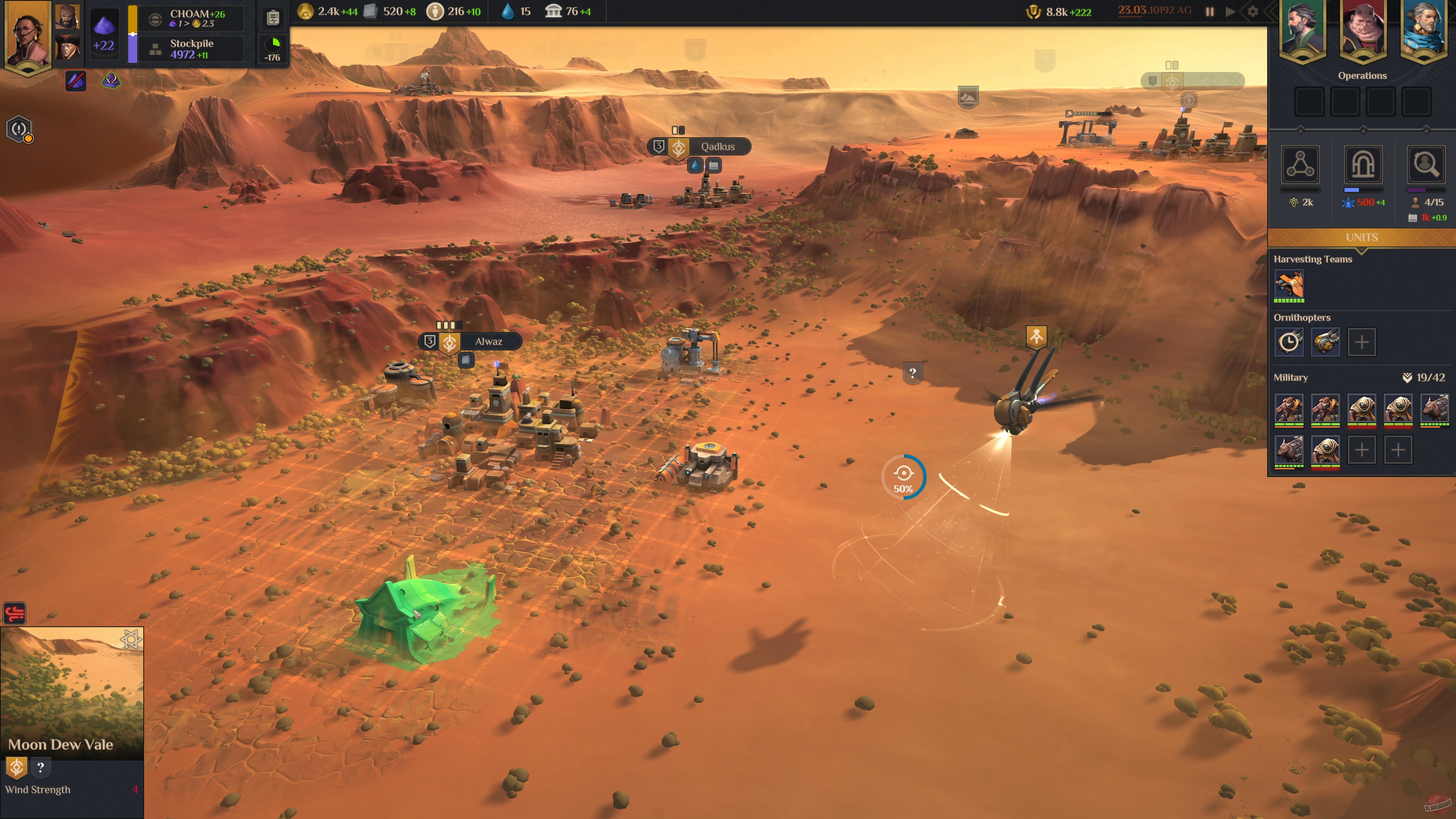 Скриншот из игры Dune: Spice Wars - 15