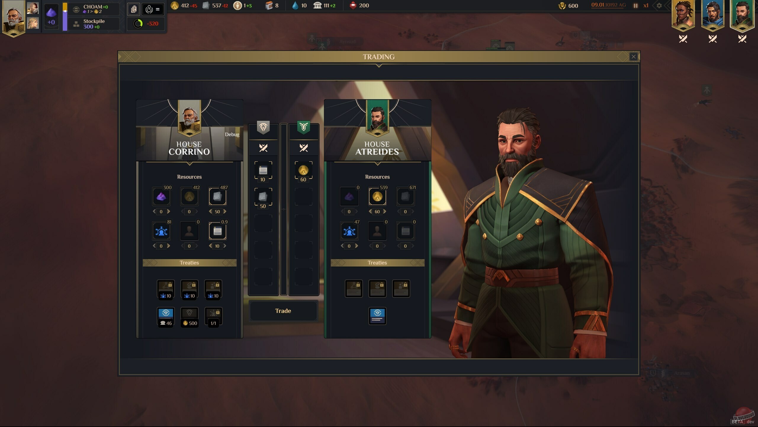 Скриншот из игры Dune: Spice Wars - 29