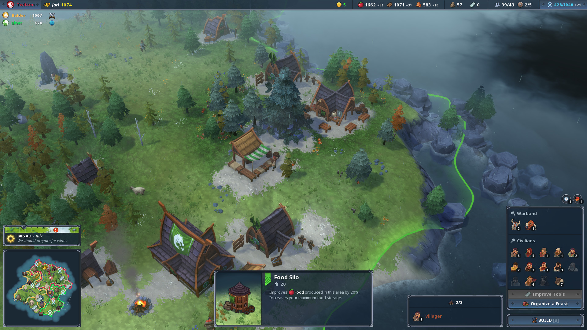 Скриншот из игры Northgard - 21