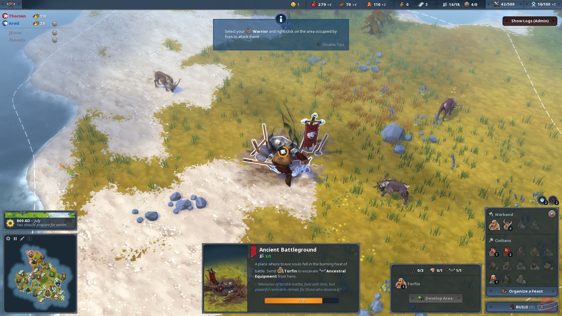 Скриншот из игры Northgard - 75