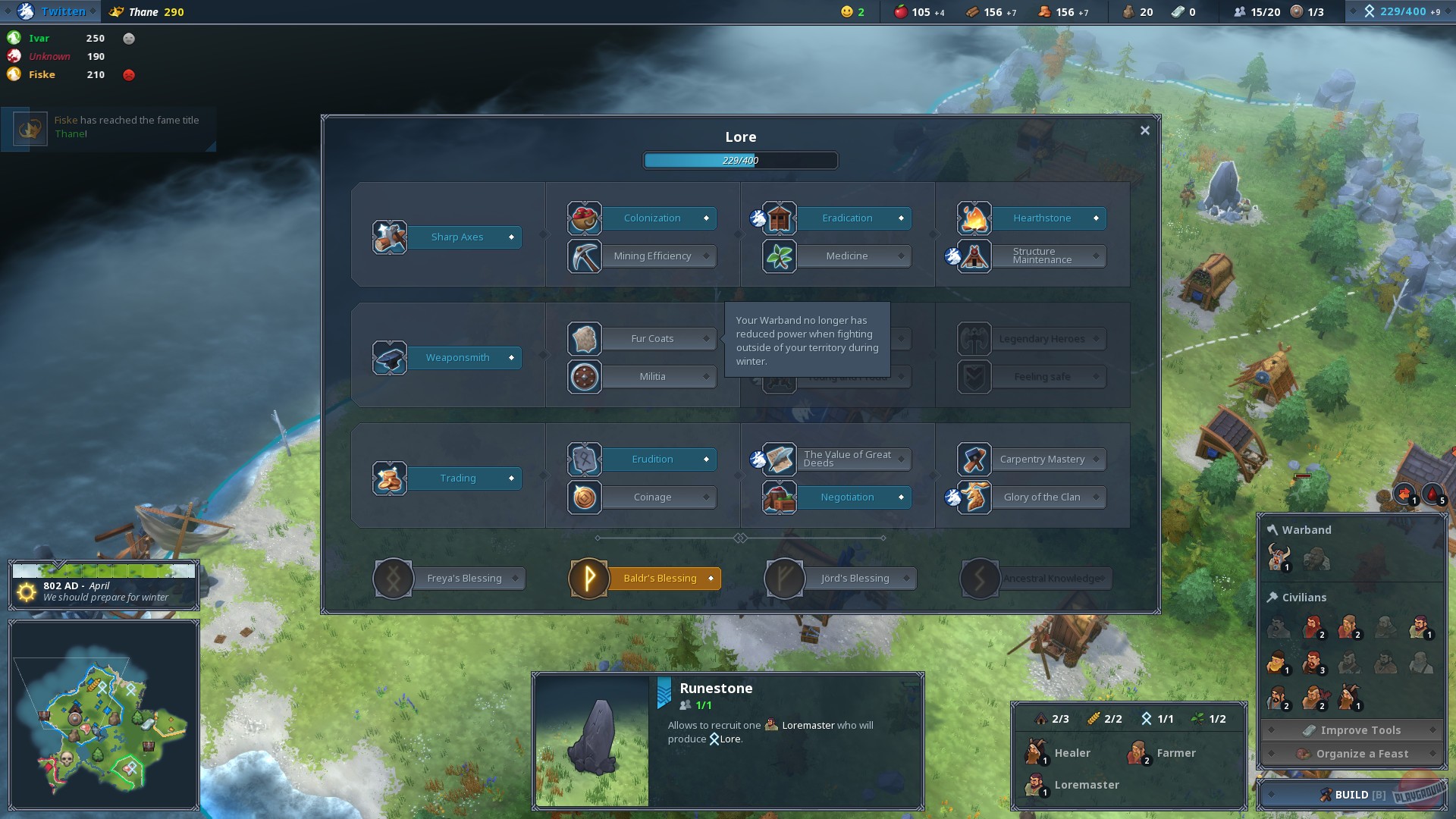 Скриншот из игры Northgard - 104