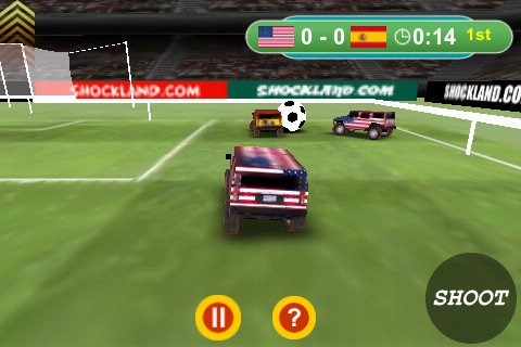 Скриншот из игры World Hummer Football 2010 - 1