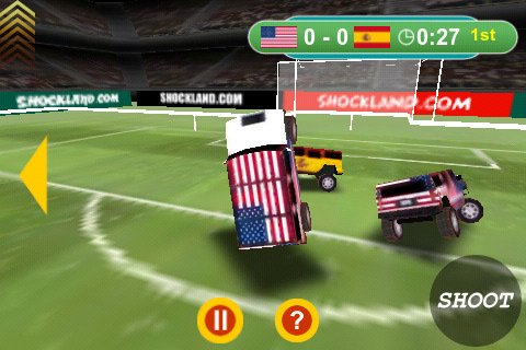 Скриншот из игры World Hummer Football 2010 - 3