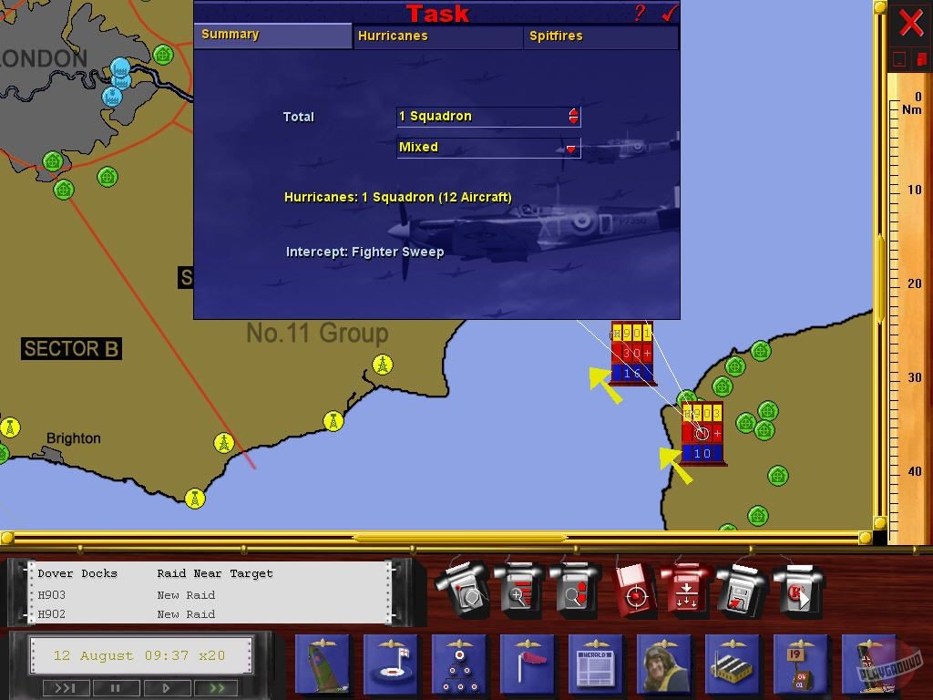 Скриншот из игры Battle of Britain 2: Wings of Victory - 11