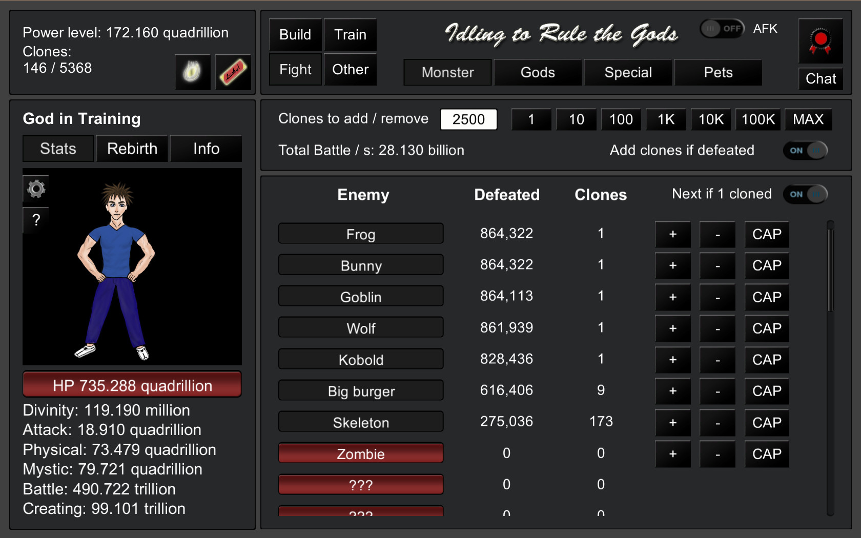 Скриншот из игры Idling to Rule the Gods - 43