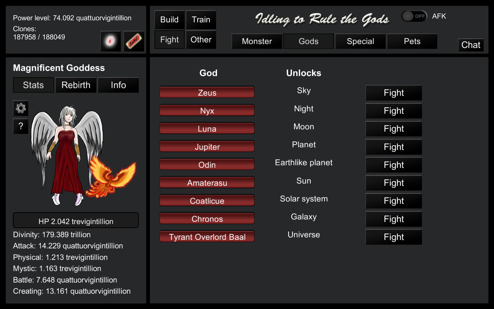 Скриншот из игры Idling to Rule the Gods - 40