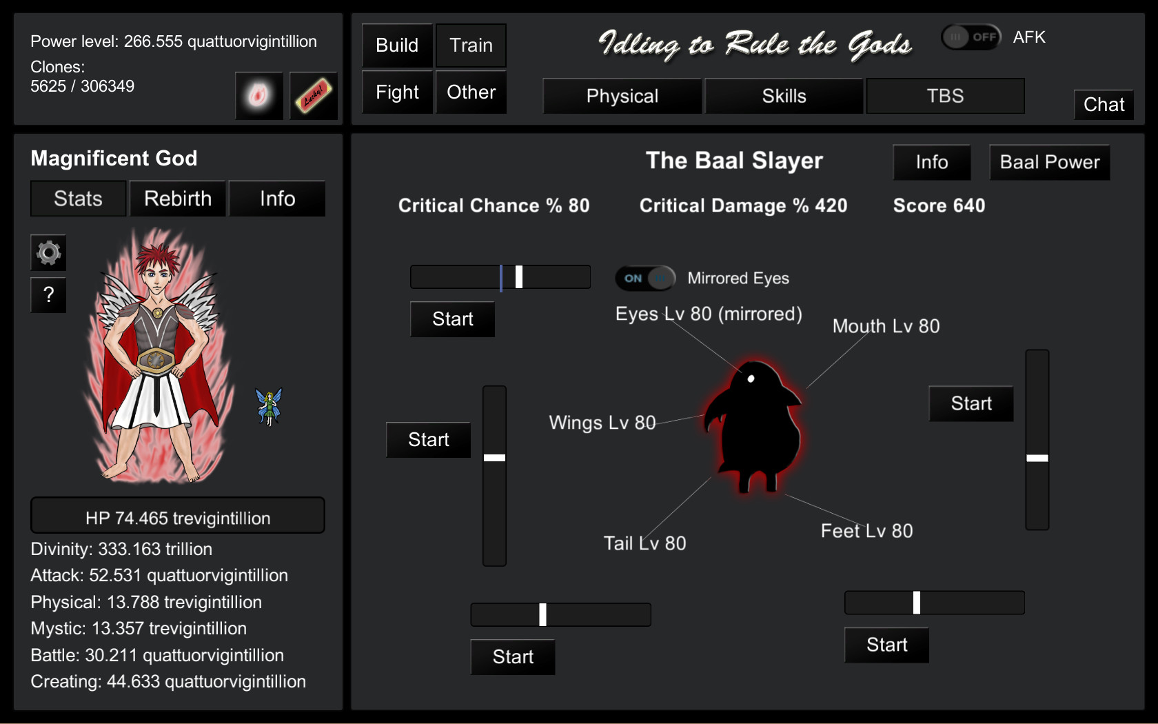 Скриншот из игры Idling to Rule the Gods - 7