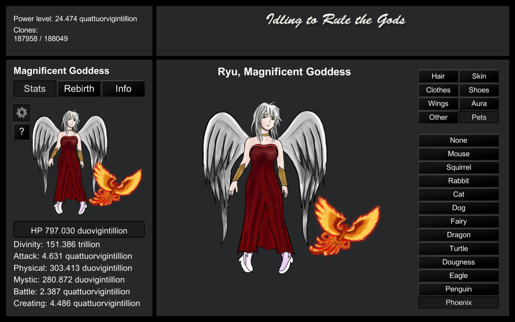 Скриншот из игры Idling to Rule the Gods - 5