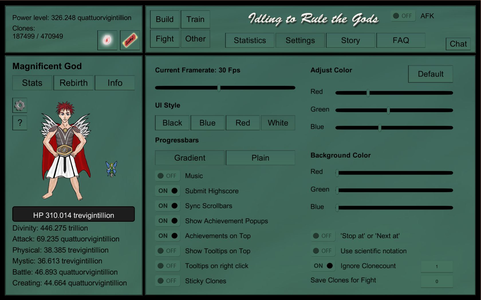 Скриншот из игры Idling to Rule the Gods - 41
