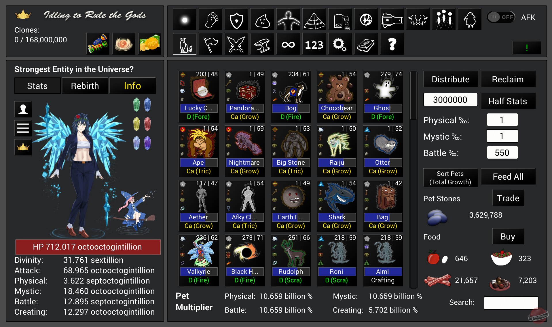 Скриншот из игры Idling to Rule the Gods - 28