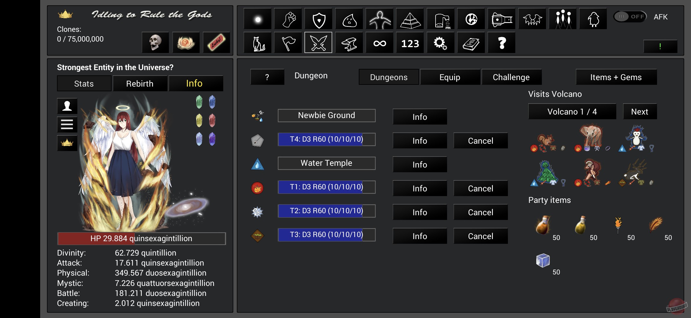 Скриншот из игры Idling to Rule the Gods - 31