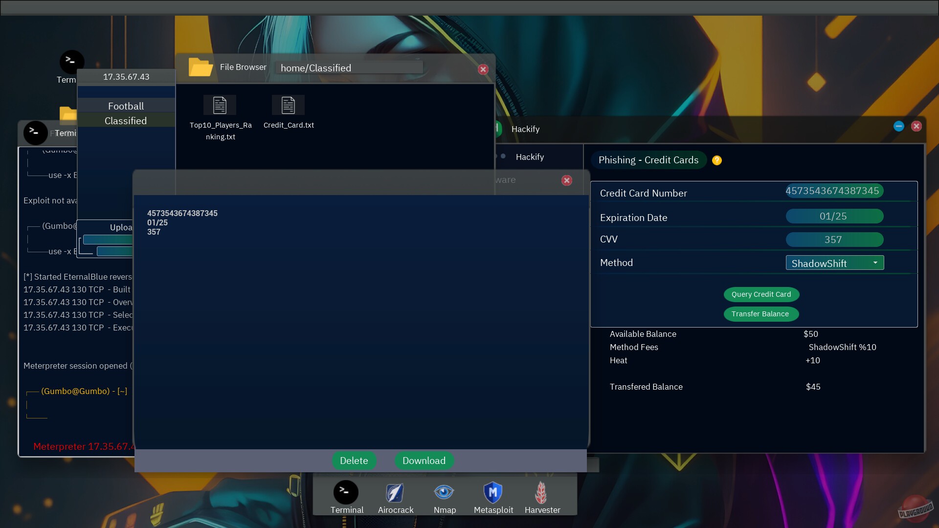 Скриншот из игры Anonymous Hacker Simulator - 10