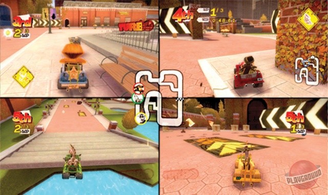 Скриншот из игры Madagascar Kartz - 6