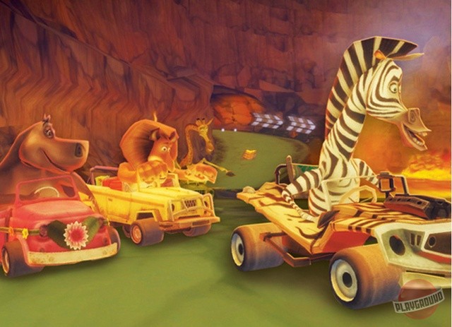 Скриншот из игры Madagascar Kartz - 9
