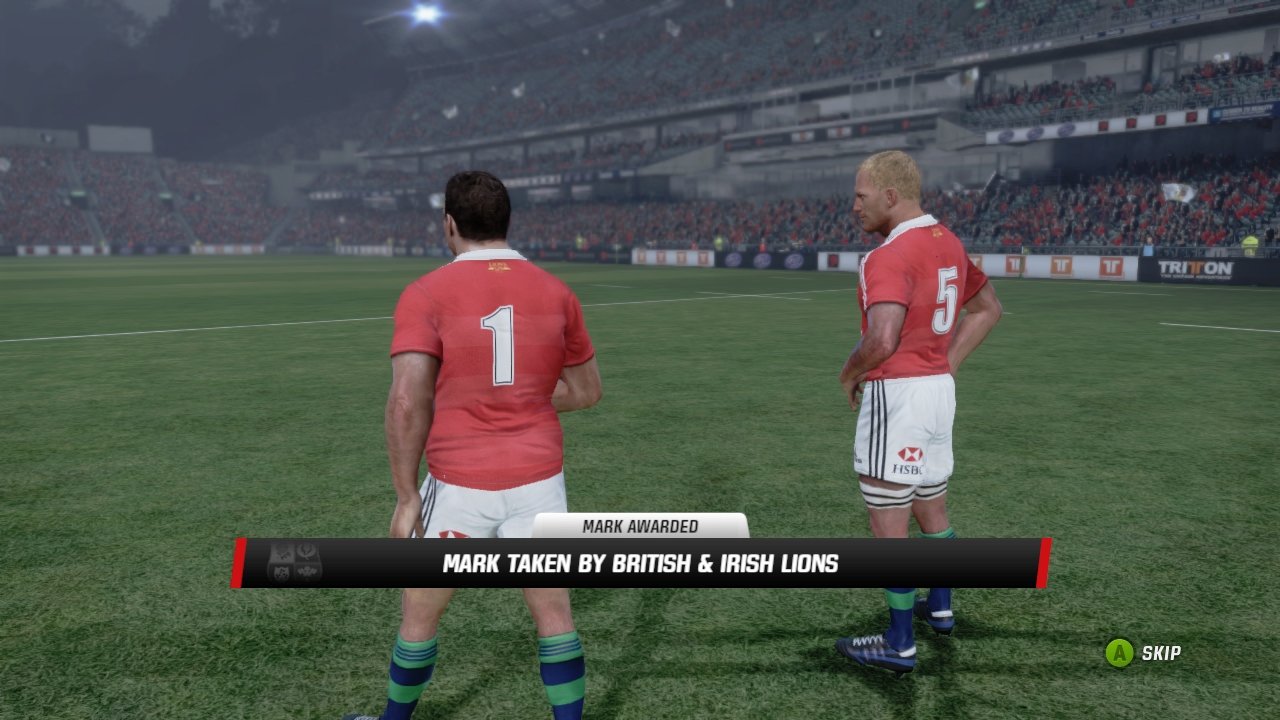 Скриншот из игры Rugby Challenge 2 (The Lions Tour Edition) - 4