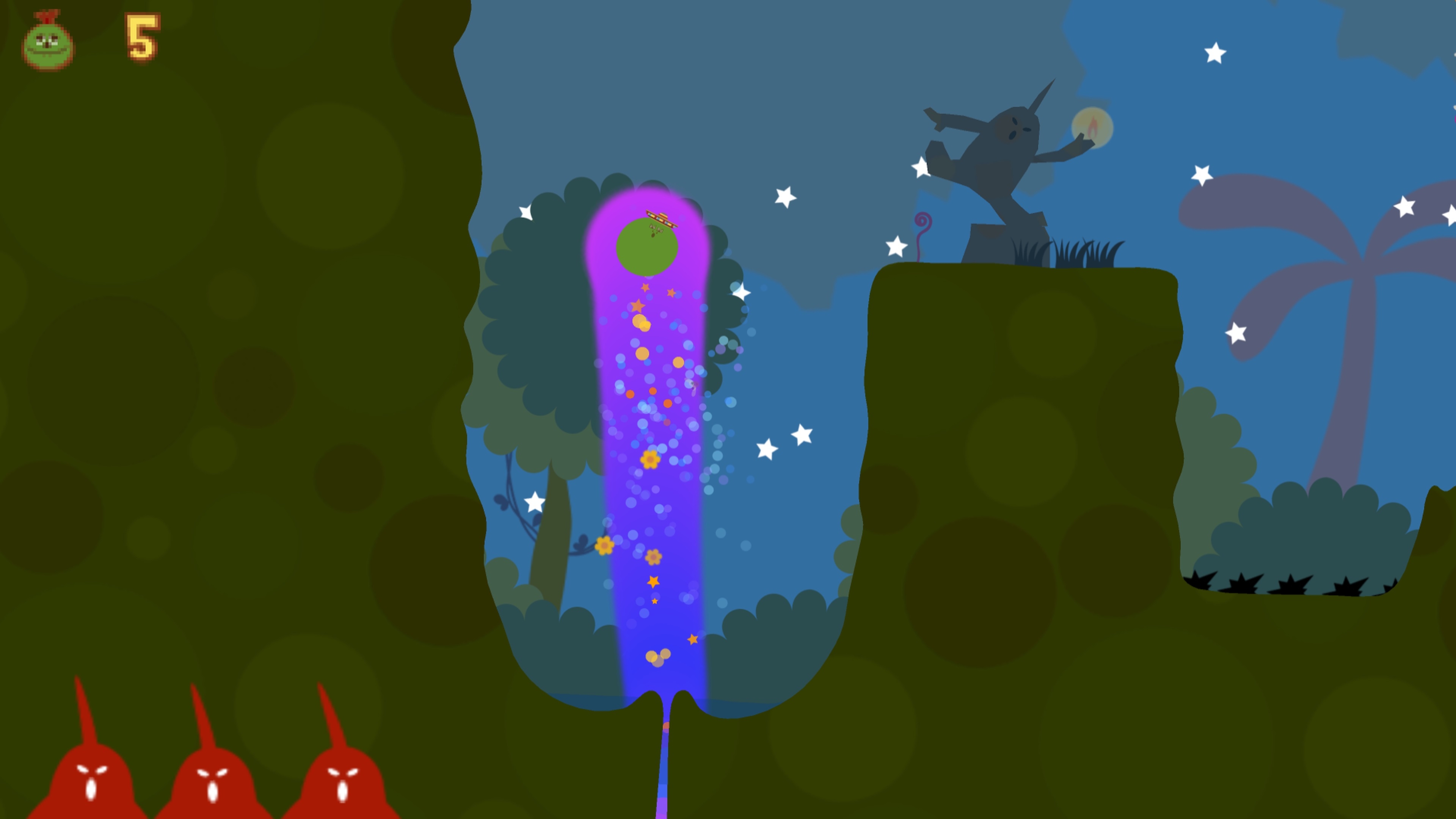 Скриншот из игры LocoRoco Midnight Carnival - 3