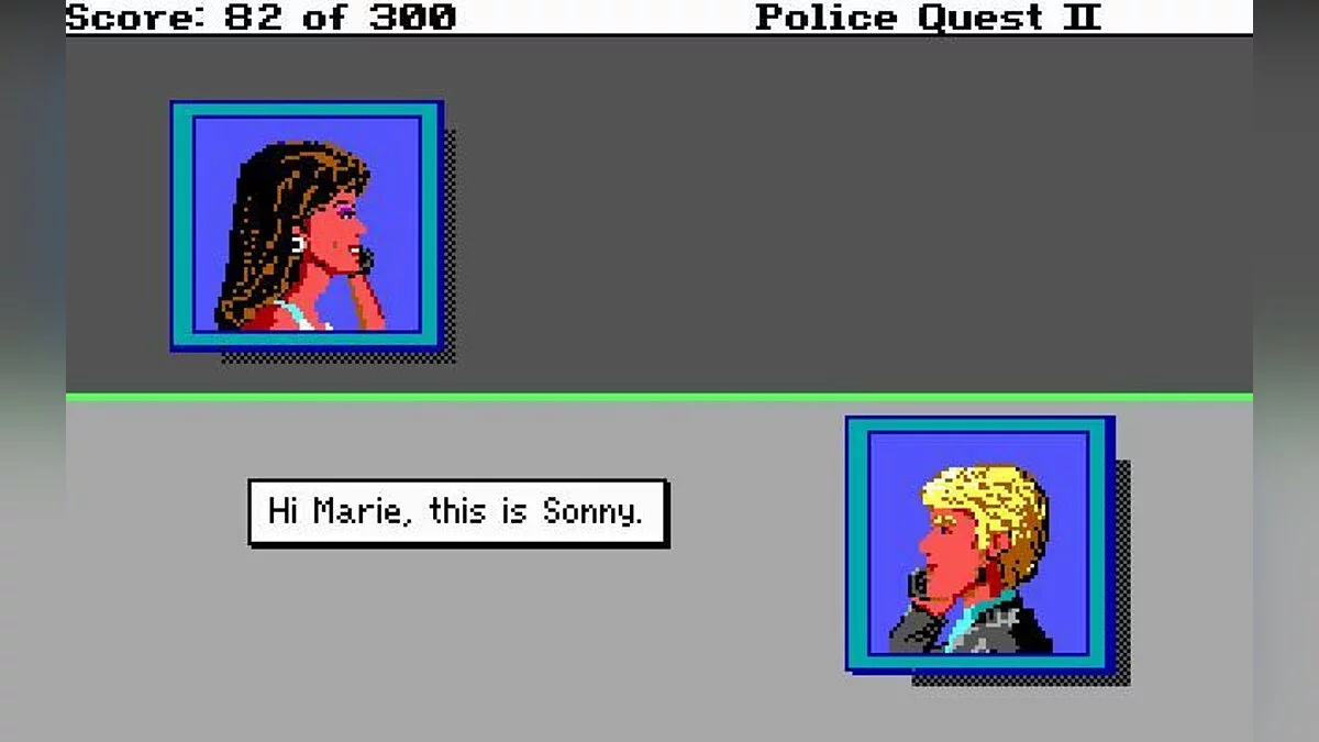 Скриншот из игры Police Quest 2: The Vengeance - 7