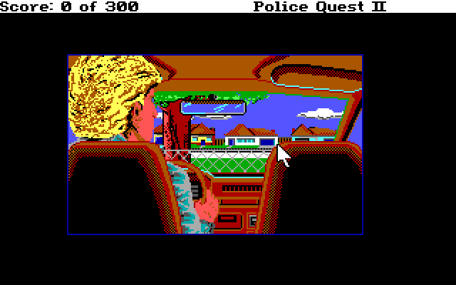Скриншот из игры Police Quest 2: The Vengeance - 1