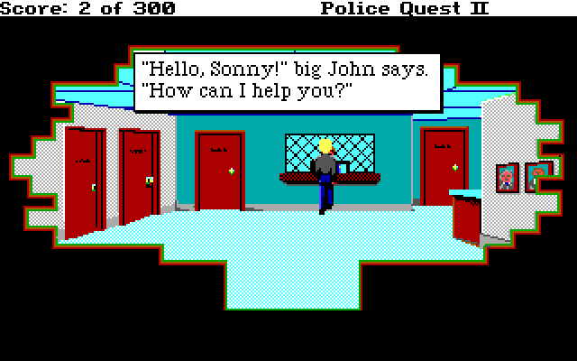 Скриншот из игры Police Quest 2: The Vengeance - 6
