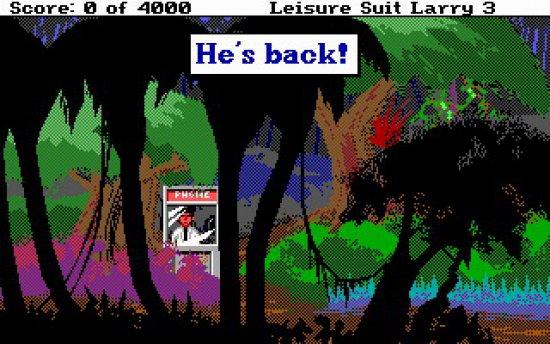 Скриншот из игры Leisure Suit Larry 3: Passionate Patti in Pursuit of the Pulsating - 7