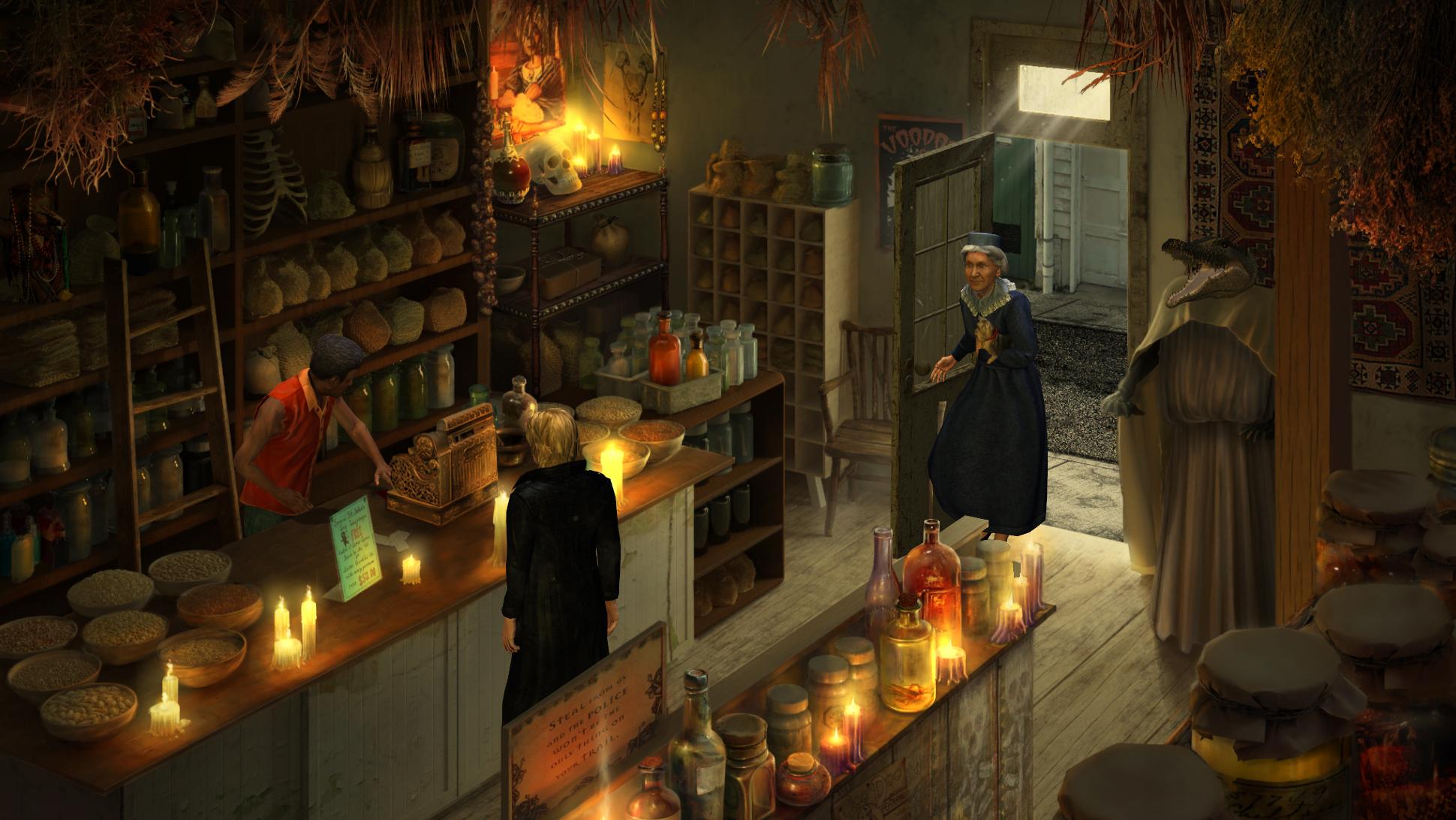 Скриншот из игры Gabriel Knight: Sins of the Fathers - 103