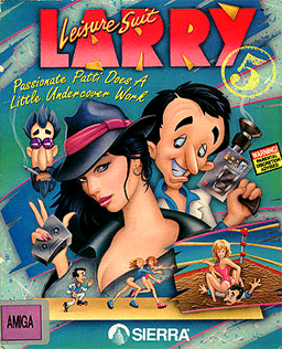Обложка игры Leisure Suit Larry 5: Passionate Patti Does a Little Undercover Work