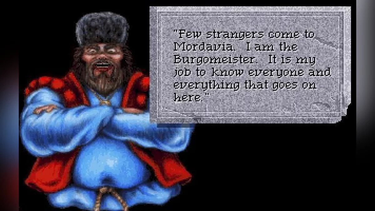 Скриншот из игры Quest for Glory 4: Shadows of Darkness - 1