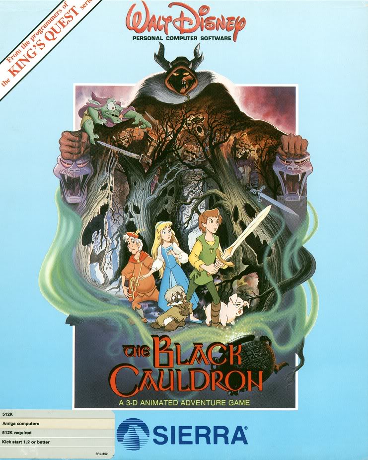 Обложка игры Black Cauldron