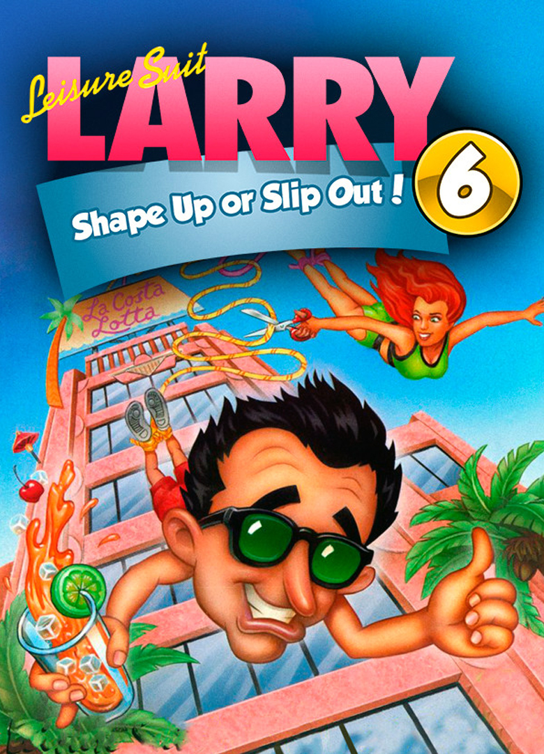 Обложка игры Leisure Suit Larry 6: Shape Up or Slip Out!