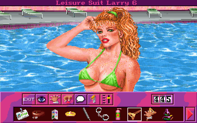 Скриншот из игры Leisure Suit Larry 6: Shape Up or Slip Out! - 44
