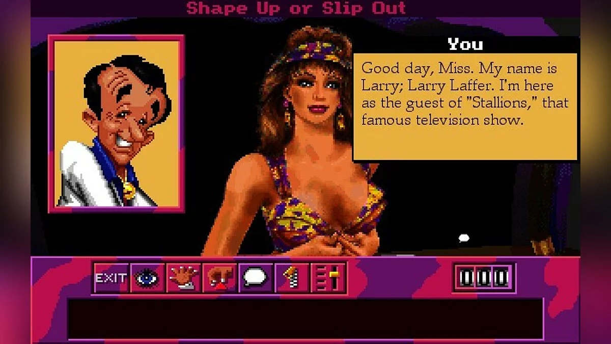 Скриншот из игры Leisure Suit Larry 6: Shape Up or Slip Out! - 10