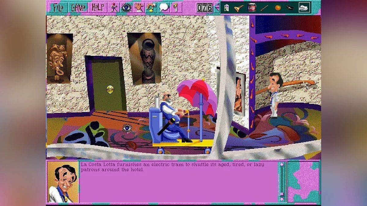 Скриншот из игры Leisure Suit Larry 6: Shape Up or Slip Out! - 24