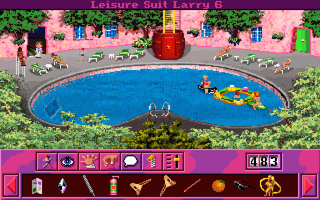 Скриншот из игры Leisure Suit Larry 6: Shape Up or Slip Out! - 33