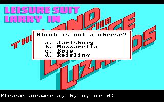 Скриншот из игры Leisure Suit Larry in the Land of the Lounge Lizards - 30