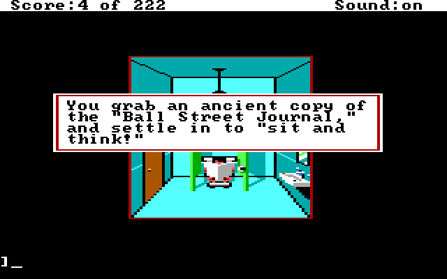 Скриншот из игры Leisure Suit Larry in the Land of the Lounge Lizards - 18