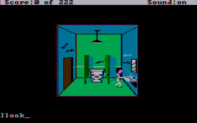 Скриншот из игры Leisure Suit Larry in the Land of the Lounge Lizards - 1