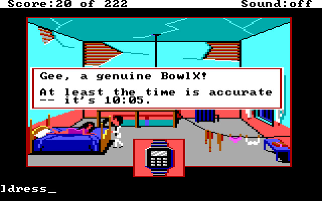 Скриншот из игры Leisure Suit Larry in the Land of the Lounge Lizards - 4