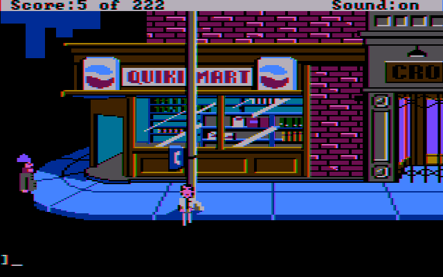 Скриншот из игры Leisure Suit Larry in the Land of the Lounge Lizards - 29
