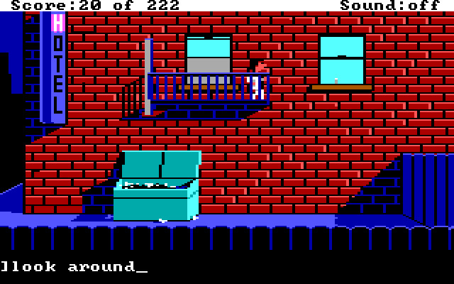 Скриншот из игры Leisure Suit Larry in the Land of the Lounge Lizards - 15