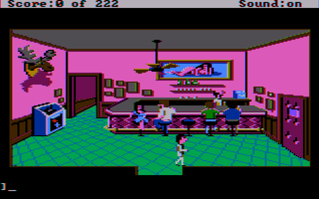 Скриншот из игры Leisure Suit Larry in the Land of the Lounge Lizards - 33